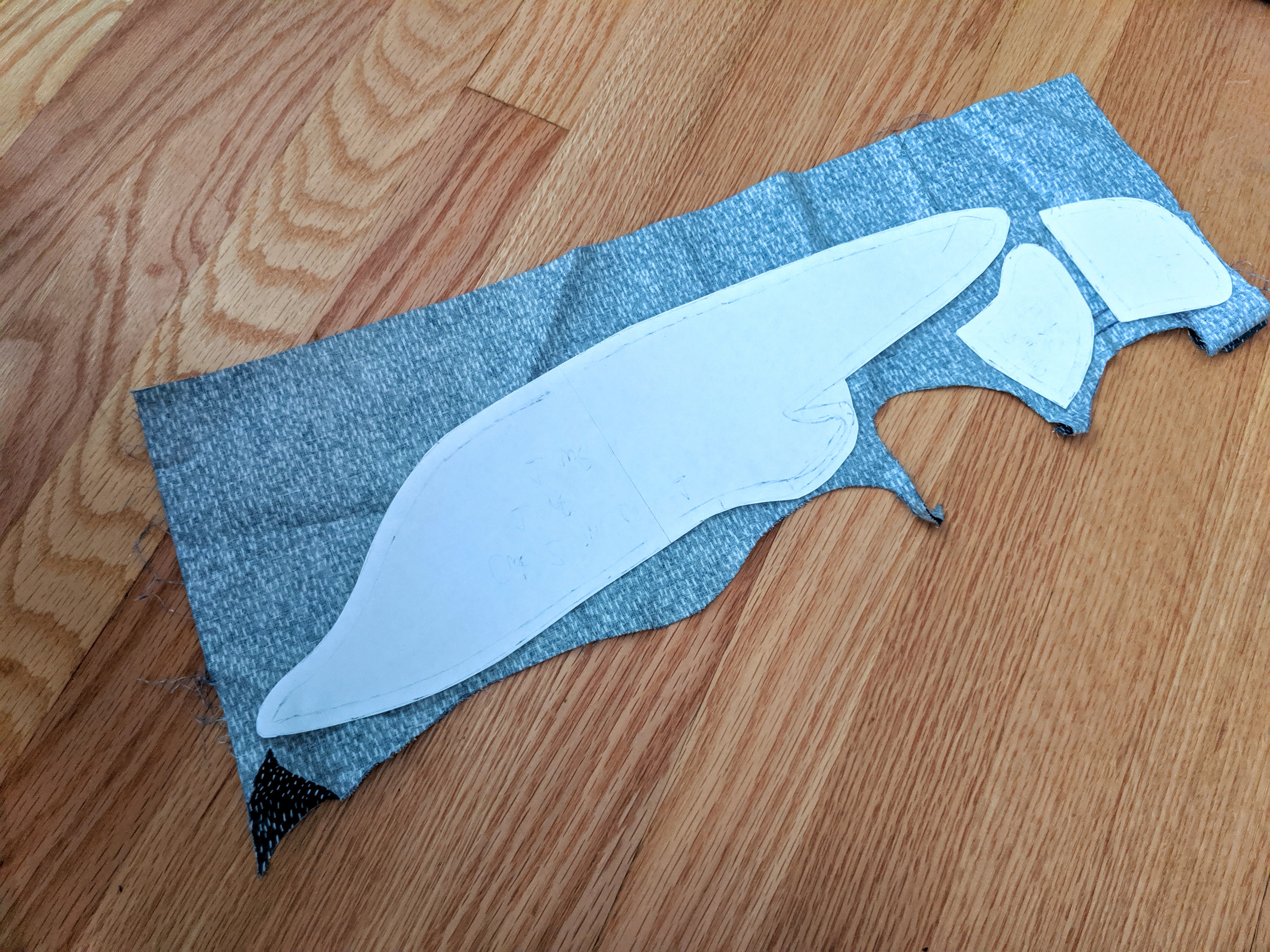 stuffed whale pattern free